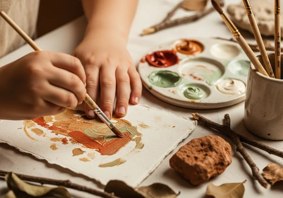 Creative arts and painting activities