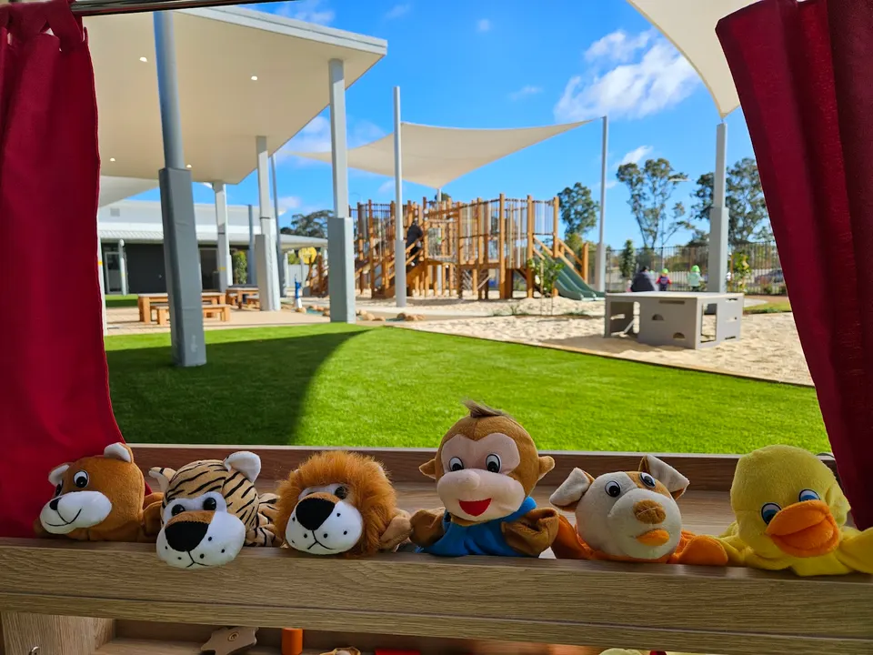 View of our outdoor play area and facilities